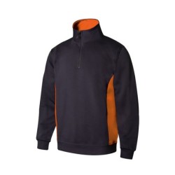 SUDADERA  BICOLOR  VELILLA