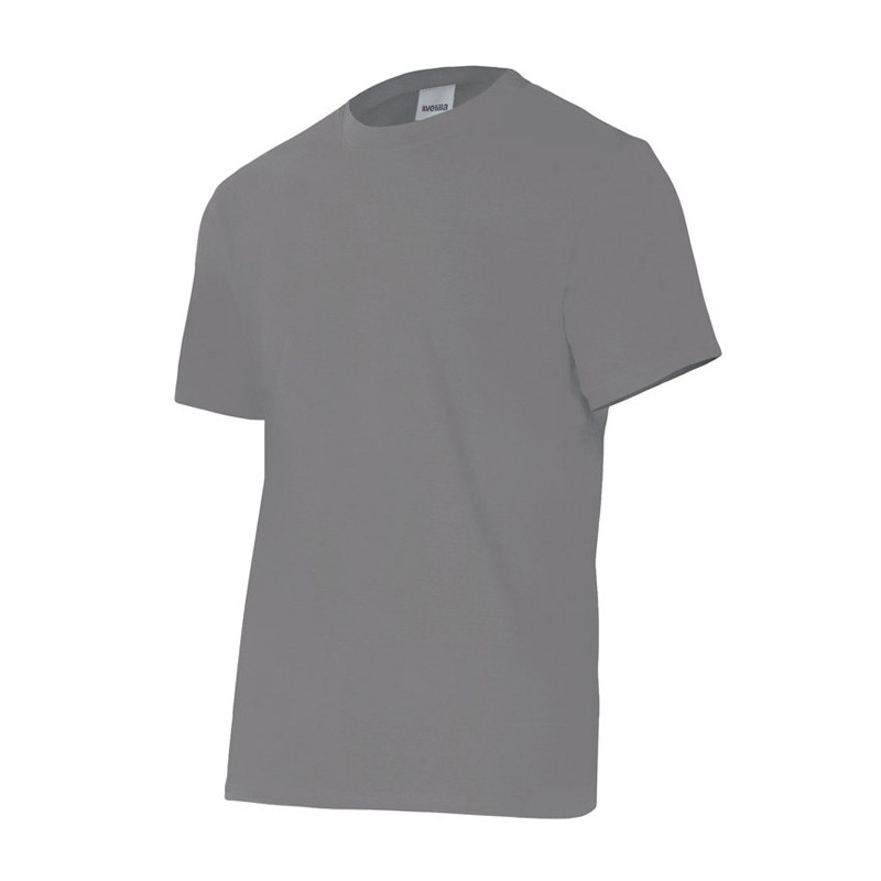 CAMISETA  ALGODON  M/CORTA  GRIS