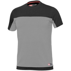 CAMISETA  M/CORTA  STRETCH  GRIS