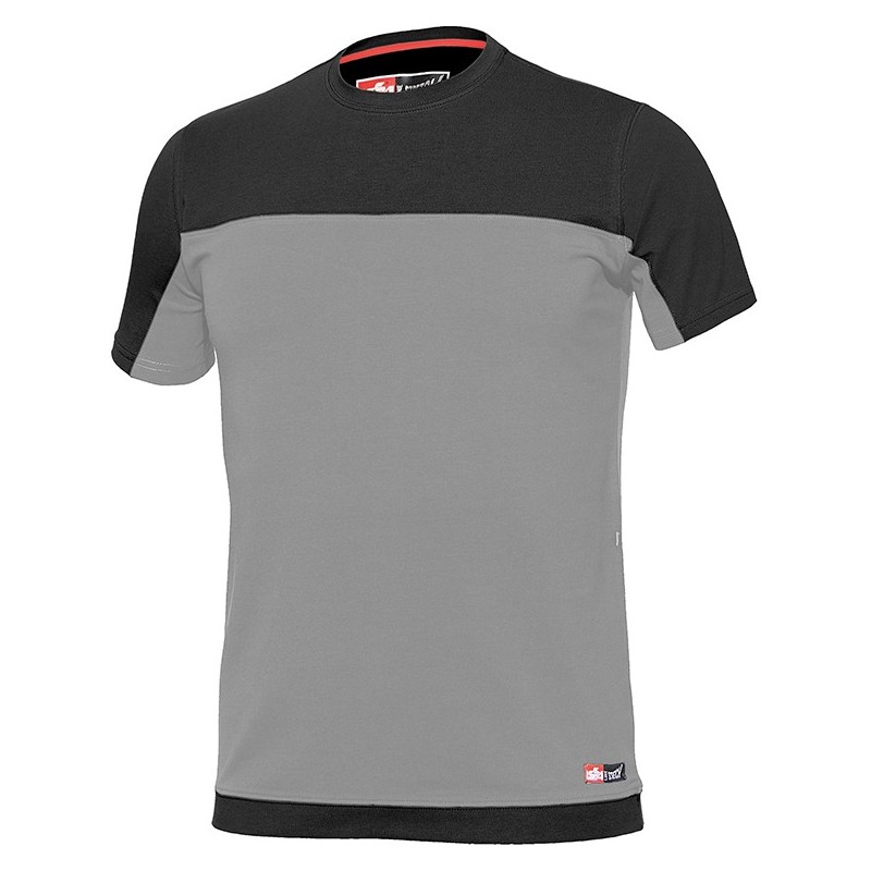 CAMISETA  M/CORTA  STRETCH  GRIS