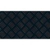 PAVIMENTO  CHECKER  CAUCHO  NEGRO