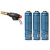PACK  SOPLETE  SEGOFIRE  PIEZO  +  3  CARTUCHOS