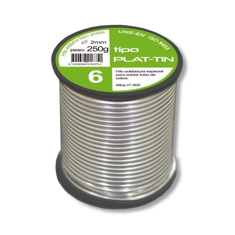 ESTAÑO  FONTAN  SN-CU  6%  2MM