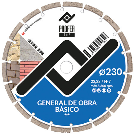 DISCO DIAMANTE GENERAL OBRA