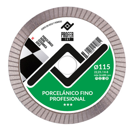 DISCO DIAMANTE PORCELANICO FINO