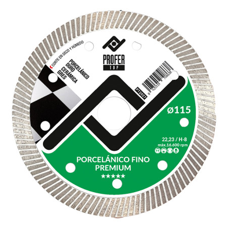 DISCO DIAMANTE PORCELANICO FINO PRO
