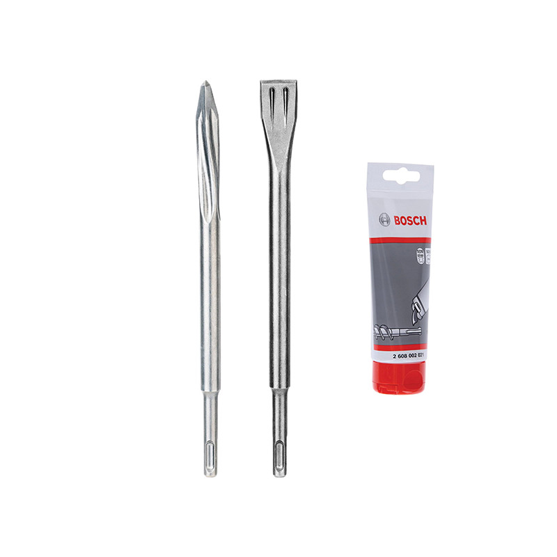 SET PUNTERO+CINCEL SDS PLUS