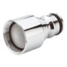 ADAPTADOR  DE  LATÓN  CROMADO  ROSCA  MÉTRICA  HEMBRA  24/100