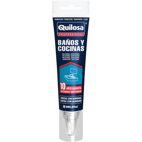 SILICONA TUBO SANITARIA BLANCA