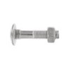 TORNILLO  DIN603+TUERCA  934  ZN