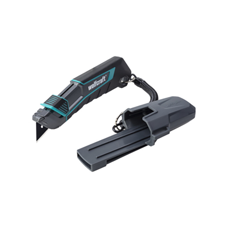 CUTTER CUCHILLA TRAPEZ CON ESTUCHE