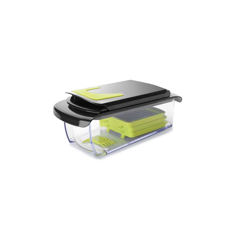 CORTADOR  DE  VERDURAS  PLÁSTICO  +  INOX