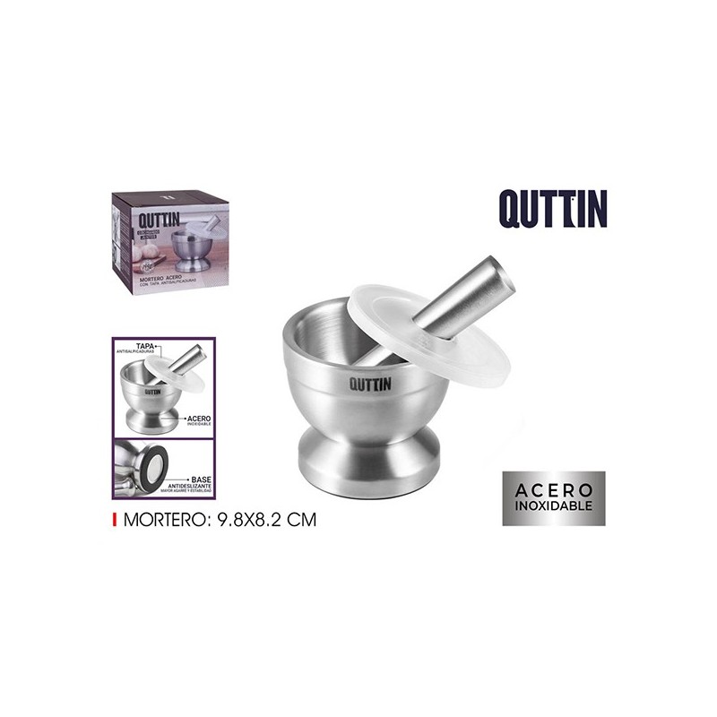 MORTERO  INOX  QUTTIN