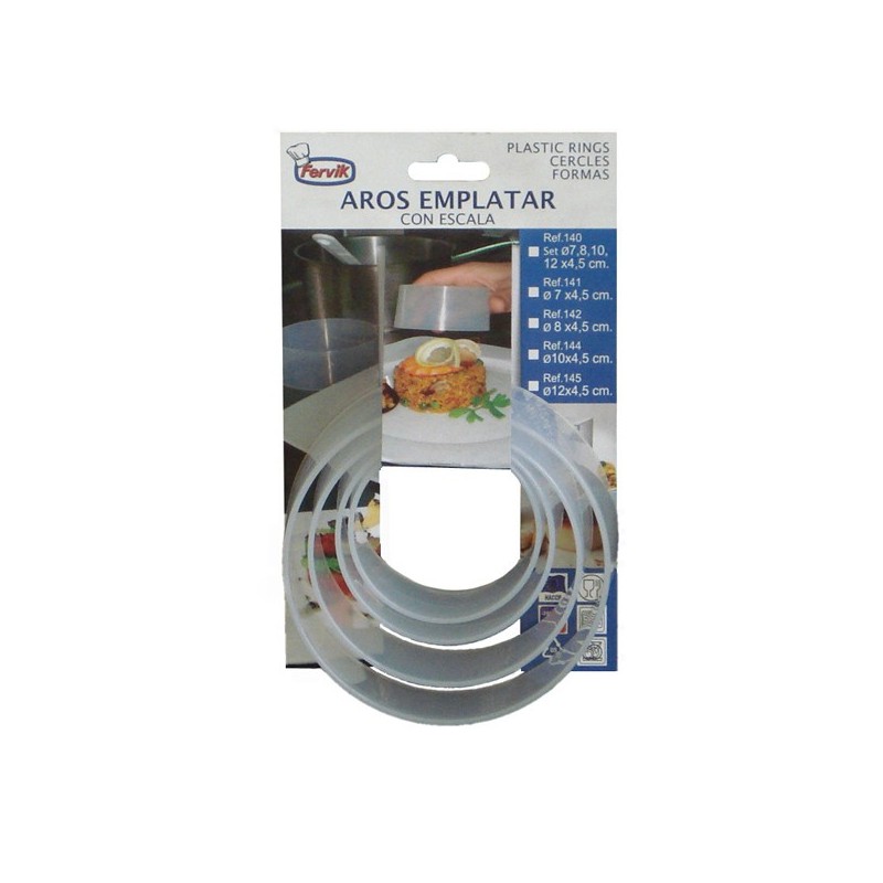 ARO  EMPLATAR  PLASTICO  SET  4  U