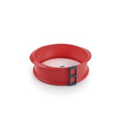 Molde  desmontable  redondo  con  base  cristal  ibili