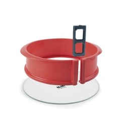Molde  desmontable  redondo  con  base  cristal  ibili