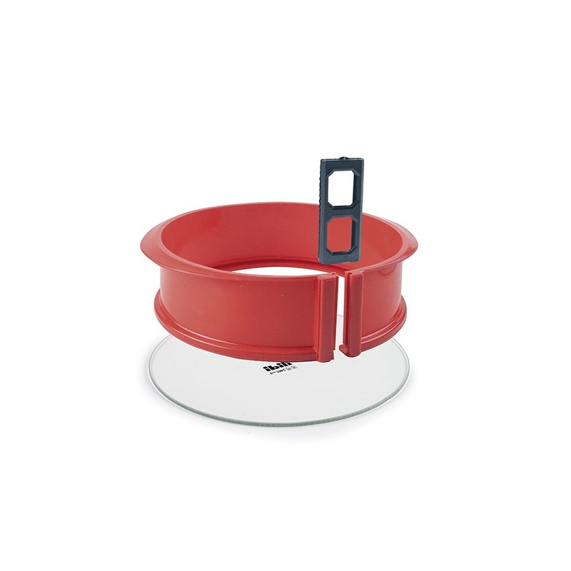 Molde  desmontable  redondo  con  base  cristal  ibili