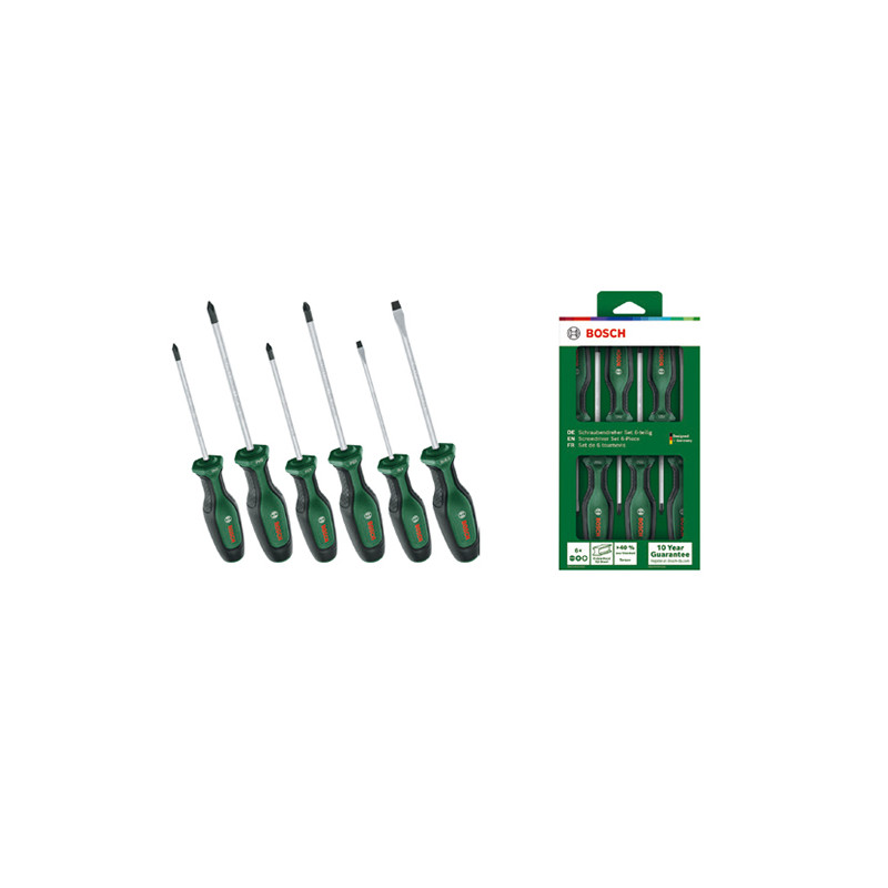 DESTORNILLADOR PLANO 6P JGO