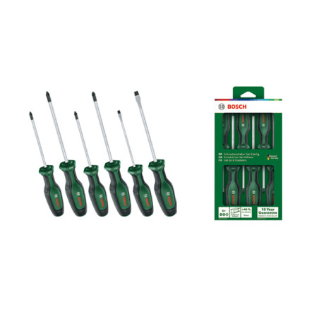 DESTORNILLADOR PLANO 6P JGO