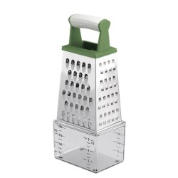 RALLADOR  4  CARAS  CON  DEPOSITO  MEDIDOR  HANDY