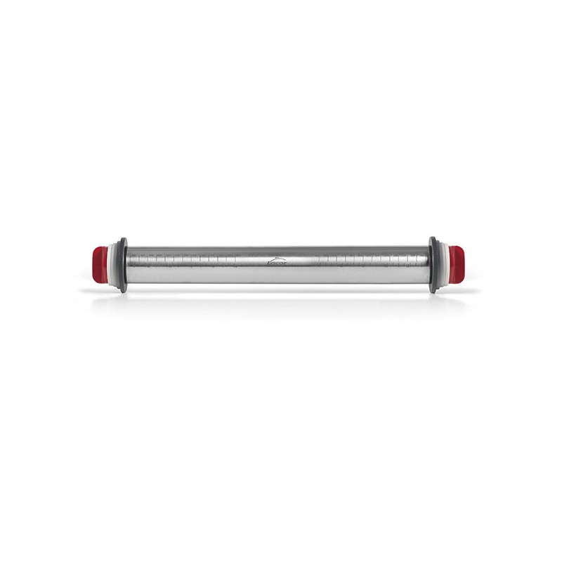 RODILLO  AMASAR  INOX  CON  ANILLAS
