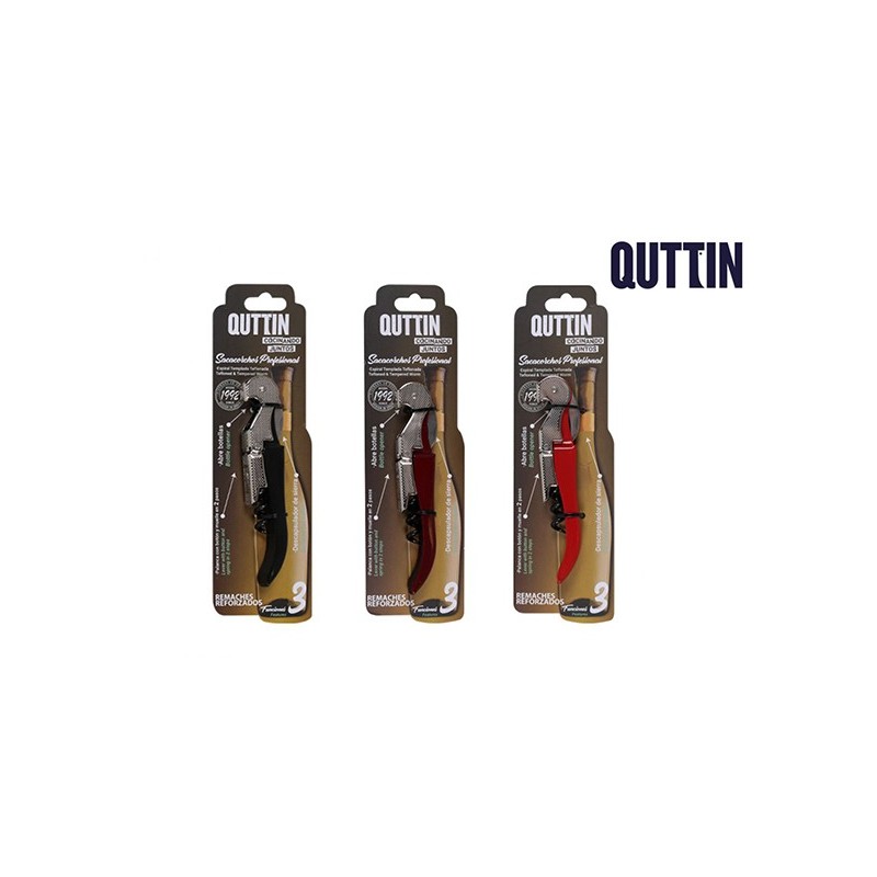 ABRIDOR  SACACORCHOS  DOBLE  IMPULSO  QUTTIN