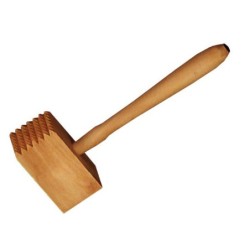 MAZA  MADERA  PICAR  CARNE