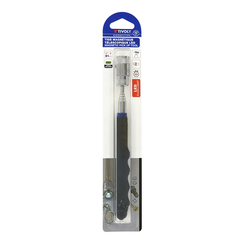 VARILLA MAGNETICA TELESCOPICA CON LED