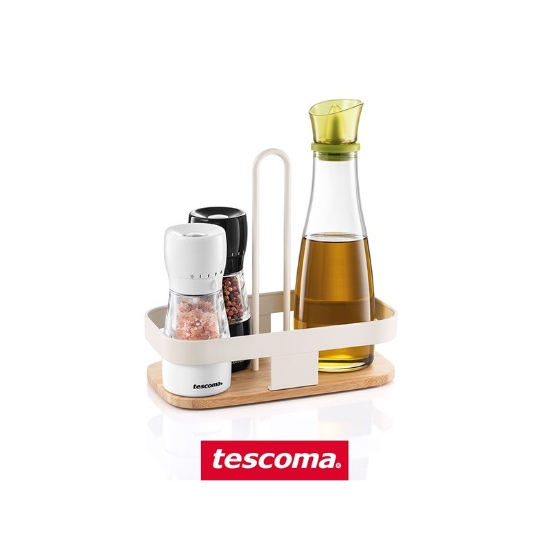 SOPORTE  PARA  ESPECIAS,  ACEITERA  Y  VINAGRERA