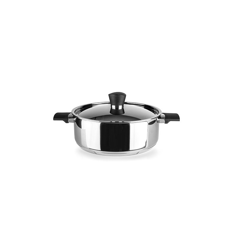 CACEROLA  CON  TAPA  INOX  SVEA