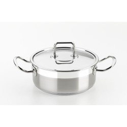 CACEROLA  INOX  PROFESIONAL  BRA