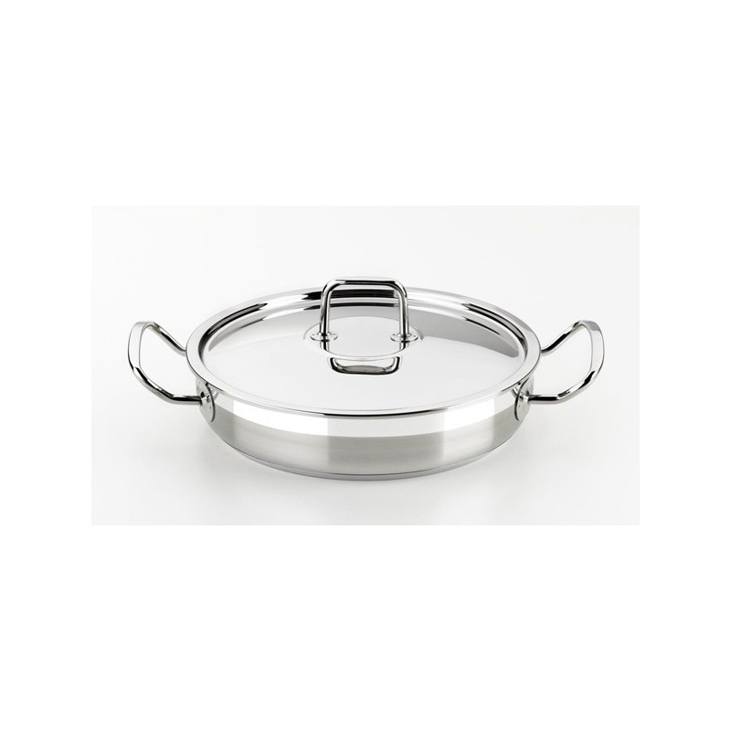 CACEROLA  BAJA  INOX  PROFESIONAL