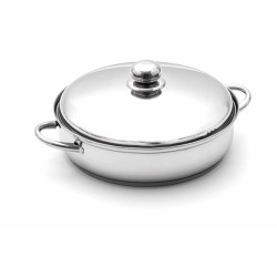 CACEROLA  BAJA  INOX  VULCANO