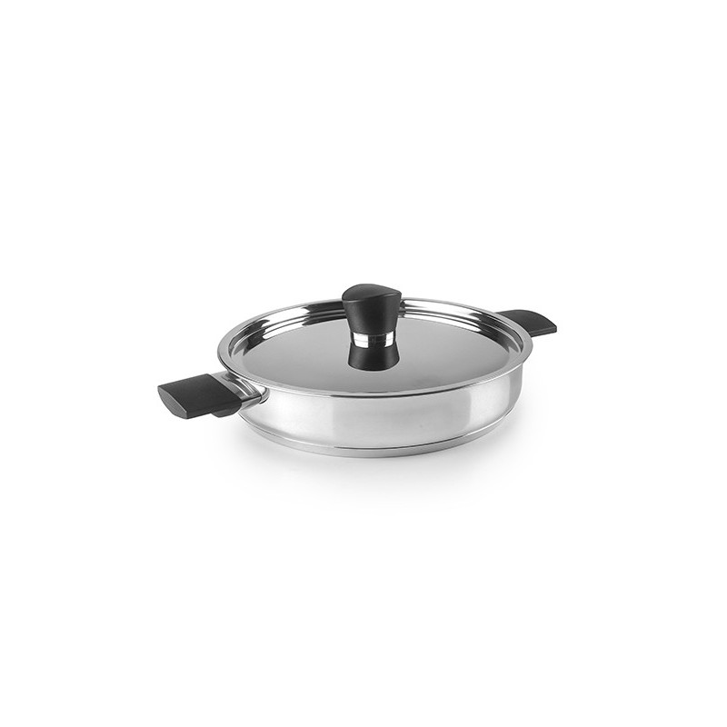 Cacerola  baja  acero  inox  svea