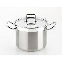 OLLA  INOX  CON  TAPA  PROFESIONAL