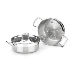 OLLA  INOX  COCINA  VAPOR  PROFES.