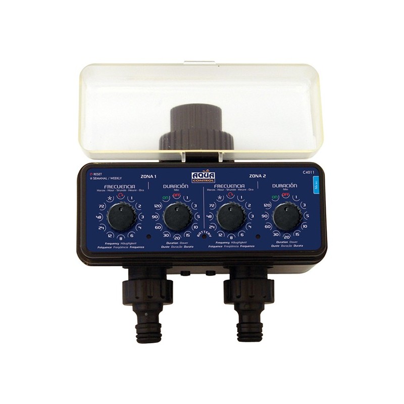PROGRAMDOR  DE  GRIFO  AQUA  CONTROL  DOS  SALIDAS.