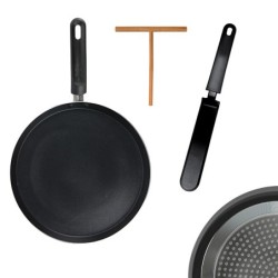 SARTÉN  CRÊPES  C/UTENSILIOS