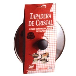 TAPA  CRISTAL  C/REGULADOR  VAPOR