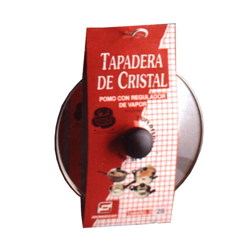 TAPA  CRISTAL  C/REGULADOR  VAPOR