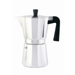 CAFETERA  ALUMINIO  NEW  VITRO  OROLEY