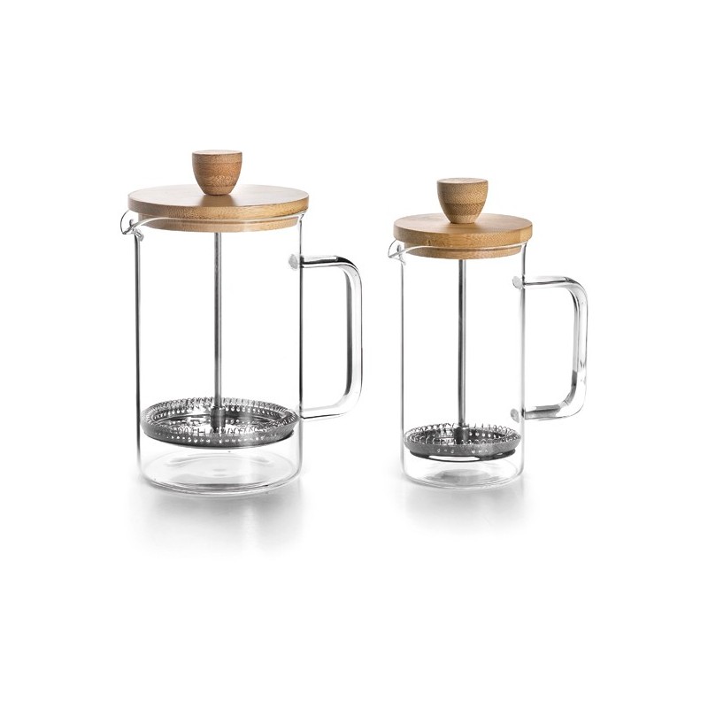 CAFETERA  FRANCESA  WOOD