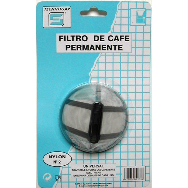 FILTRO  PERMANENTE  NYLON  N.2