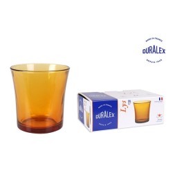 CONJUNTO  6  VASOS  AMBAR  DURALEX