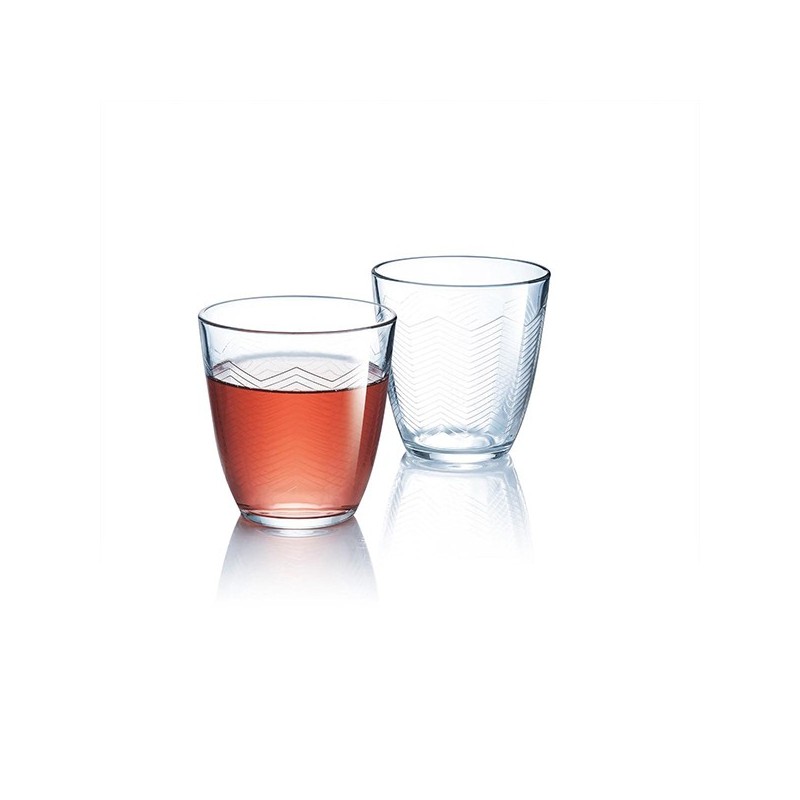 VASO  ALTO  CHEVRON  LUMINARC