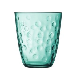 CONJUNTO  6  VASOS  VIDRIO  PEPITE