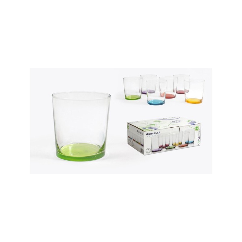 SET  6  VASO  PINTA  BODEGA
