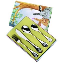 SET  INFANTIL  Y  CUBIERTOS  ARCA  DE  NOE