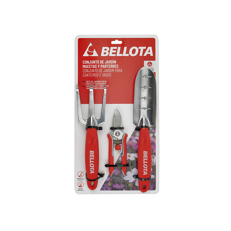 KIT HERRAMIENTA JARDIN 3 PZ
