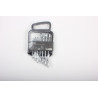 LLAVE FIJA PLANA 2 BOCAS JGO 7 PZ